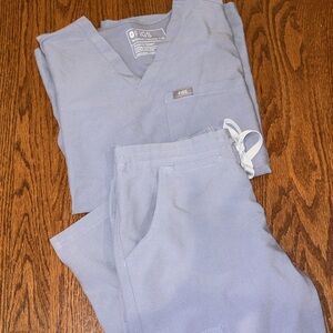 Figs Light purple Scrub Set